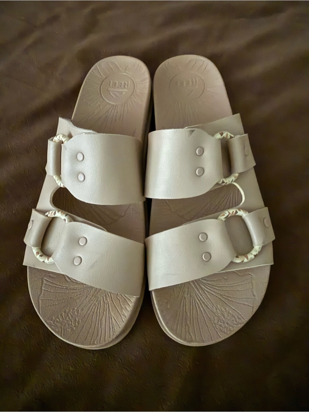 Reef Cushion Vera Cruz Tan Slide Sandals